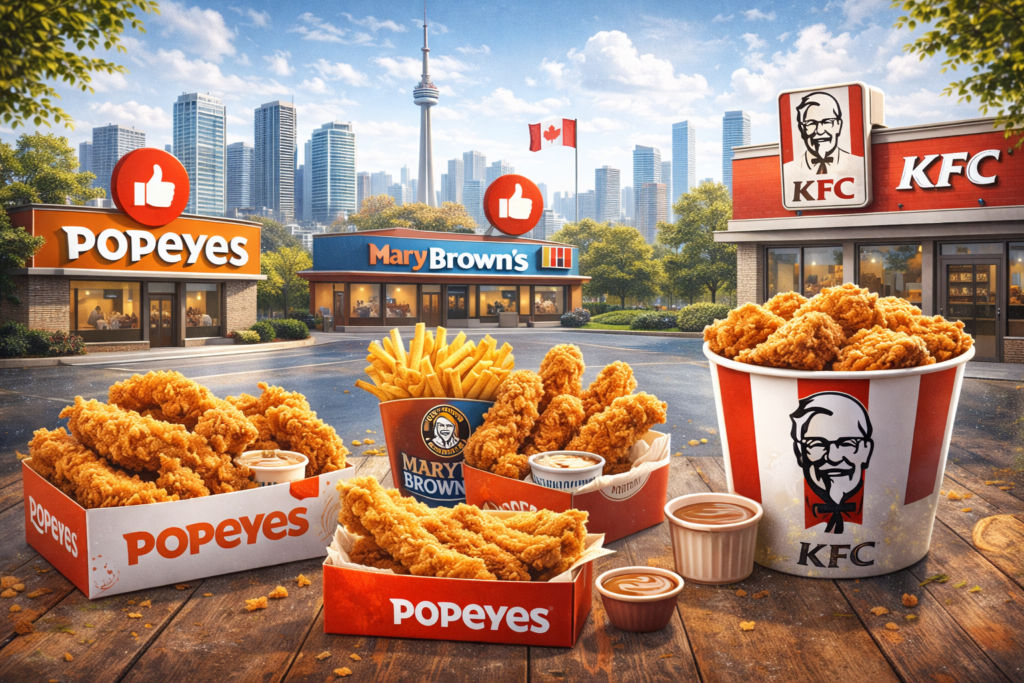Alternatives to Raising Cane’s in Canada
