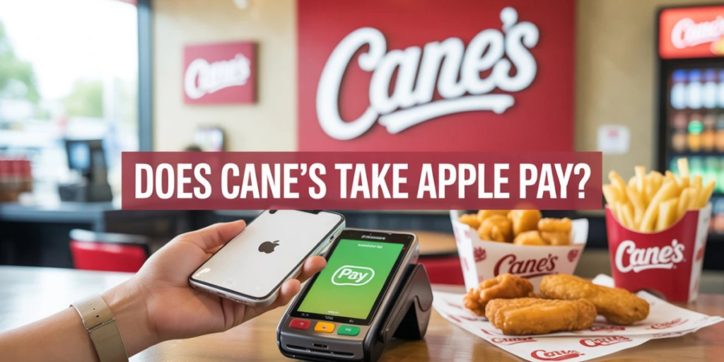 Does Canes Take Apple Pay?