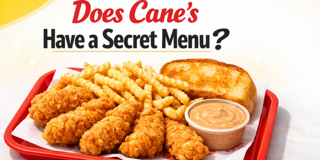 Does Cane's have a secret menu?