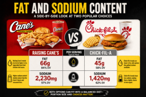Fat and Sodium Content