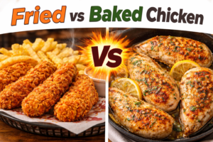 Fried vs Baked Chicken