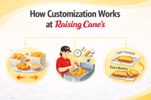 How Customization Works at Raising Cane’s