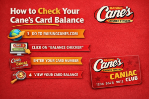 How to Check Your Cane’s Card Balance