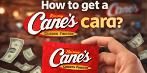 How to get a Raising Canes card?