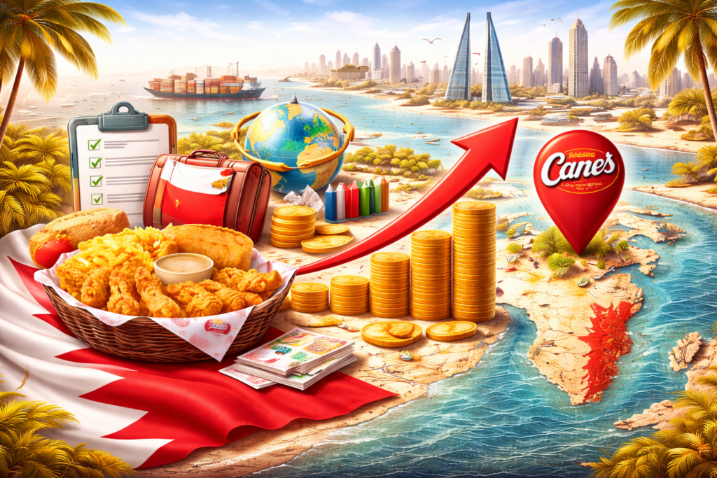 Importance of Bahrain in Raising Cane’s Expansion