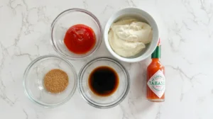 Ingredients for Raising Cane’s Sauce Recipe