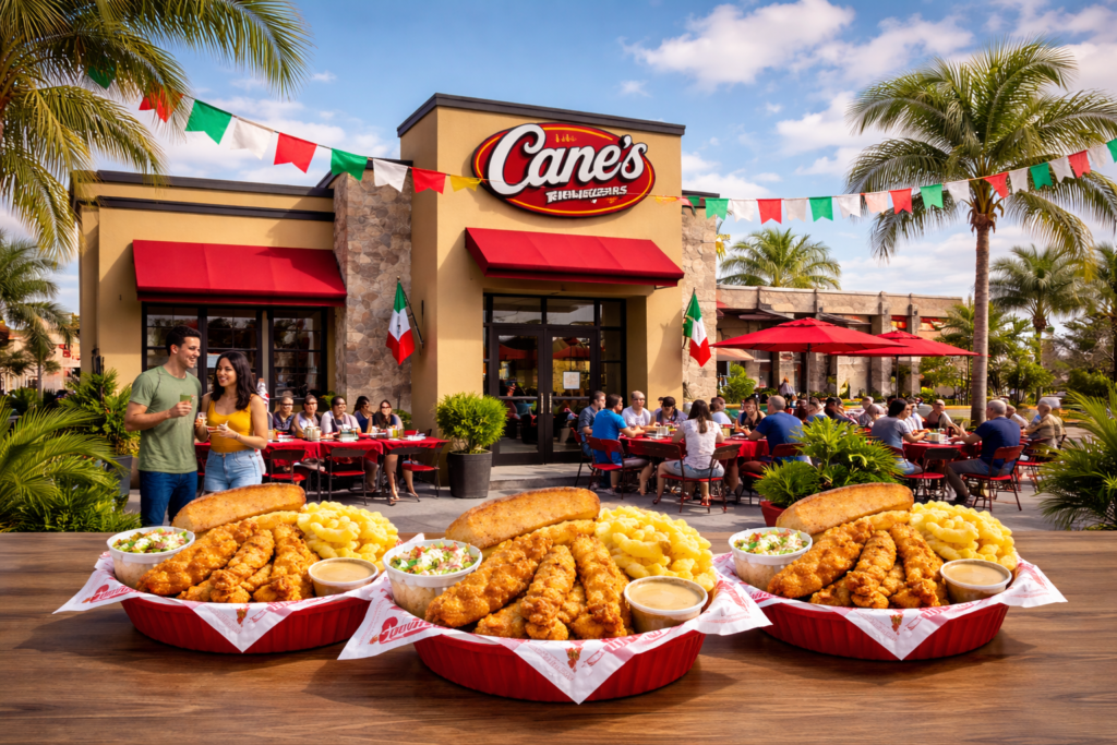 Is Raising Cane’s Available in Mexico