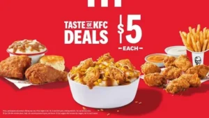 KFC Menu Options