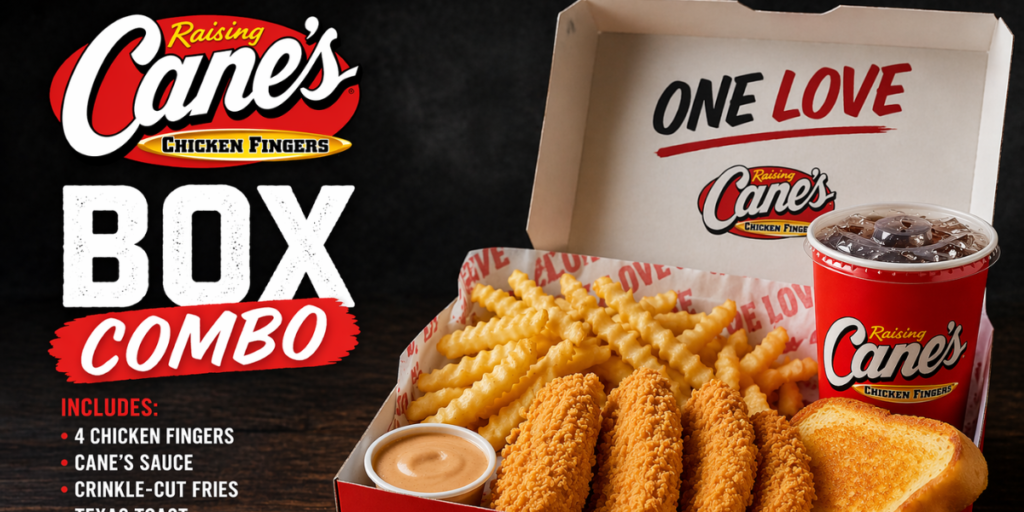 Raising Cane's Box Combo