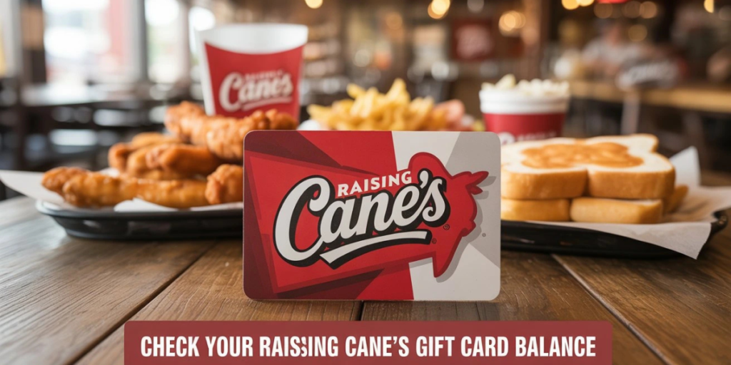 Raising Cane's Gift Card Balance