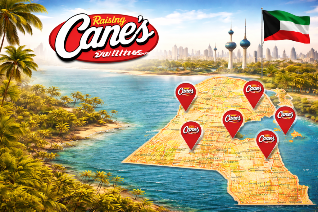 Raising Cane’s Locations in Kuwait