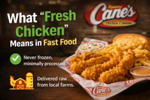 What “Fresh Chicken” Means in Fast Food