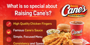 What is so special about raising cane's?