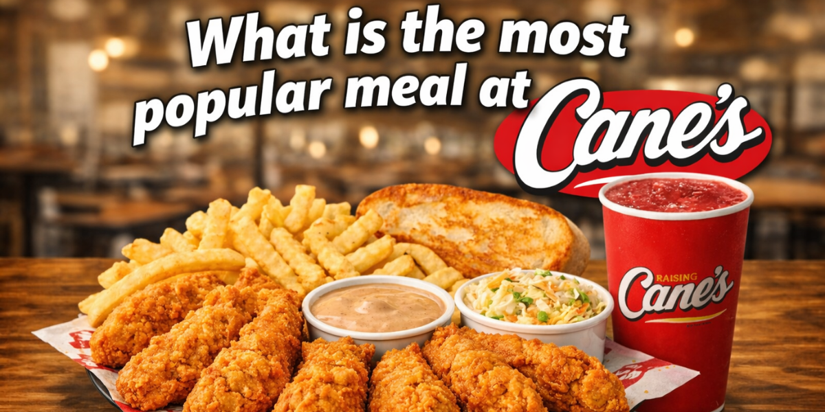 What Is the Most Popular Meal at Cane’s?